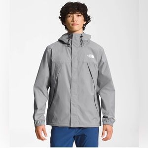 NWOT North Face Antora Rain Jacket - Meld Grey - L